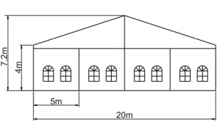 20米篷房尺寸